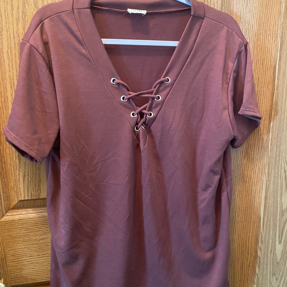 BiBi cute top with tie front - Picture 5 of 6
